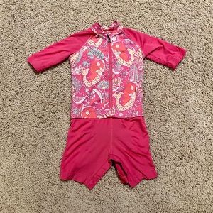 Columbia Omni-Shade Toddler Sunguard Suit | Size 2T | Pink